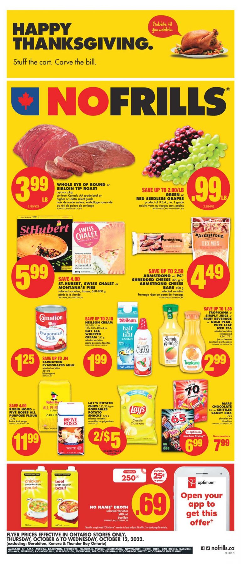 No Frills Flyer Special Deals 6 Oct 2022 GOOD OFFERS ONTARIO