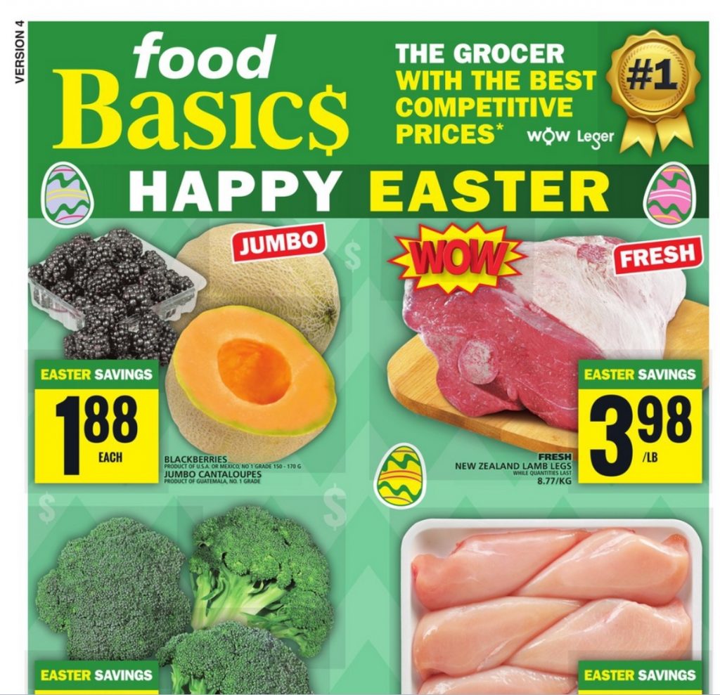 Food Basics Flyer Toronto Coupon Sale 25 Mar 2024