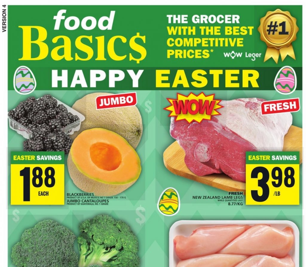 Food Basics Flyer Weekly Coupon Sale 21 Mar 2024
