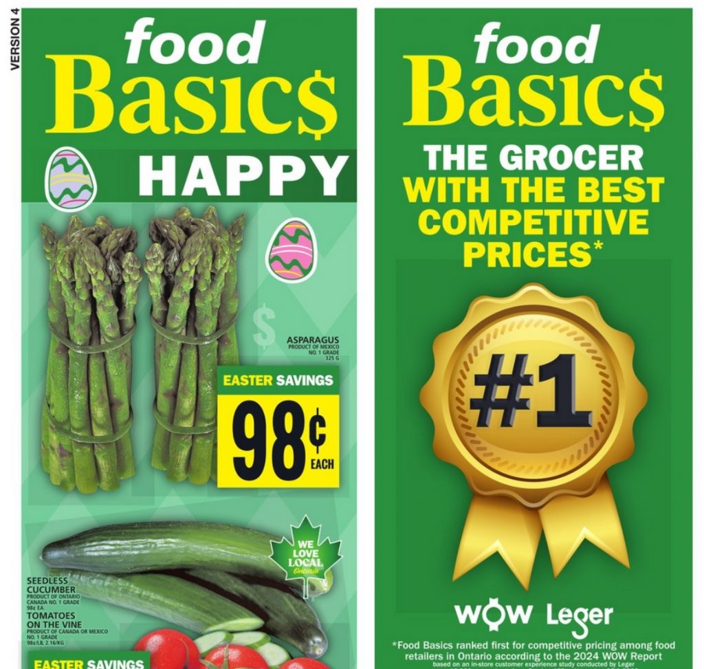 Food Basics Flyer Easter Deals 2 Apr 2024