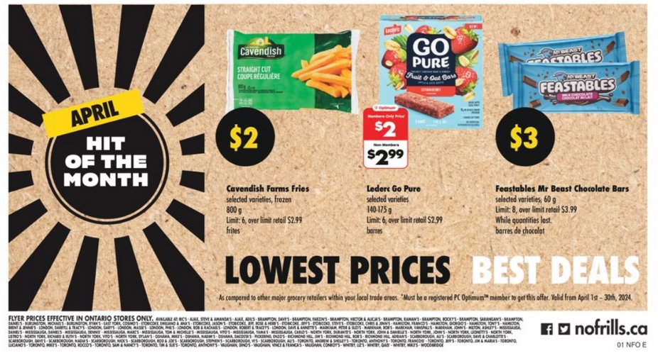 No Frills Flyer April Deals 10 Apr 2024