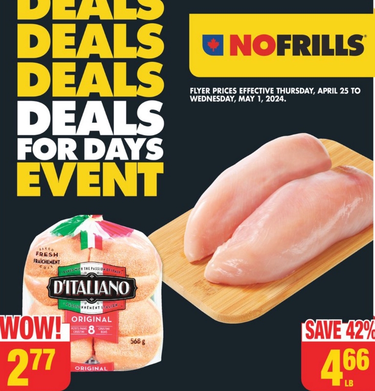No Frills Flyer Deals and Coupon Sale 24 Apr 2024