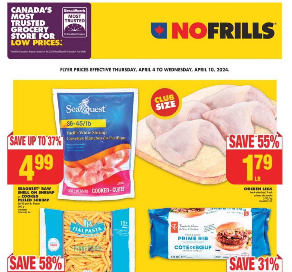 No Frills Flyer Easter Deals 5 Apr 2024
