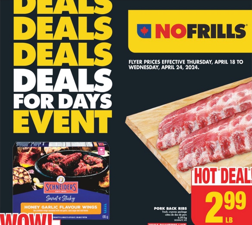 No Frills Flyer Offers on 17 April 2024