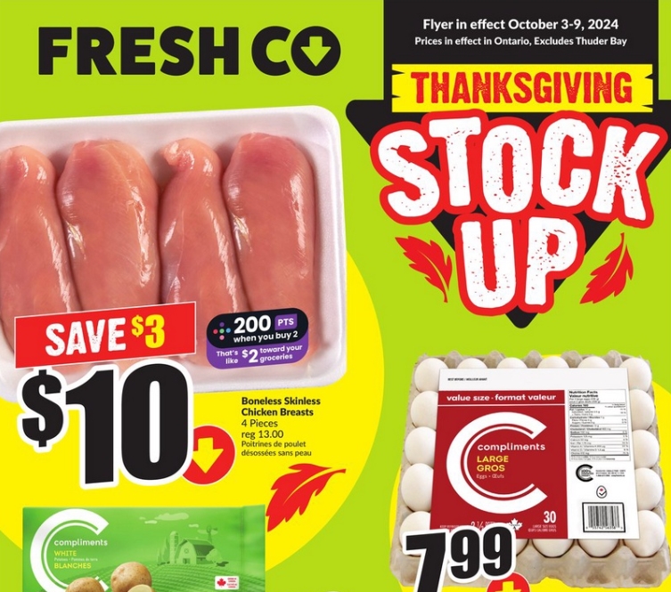 FreshCo Flyer Weekly Offers 3 Oct 2024