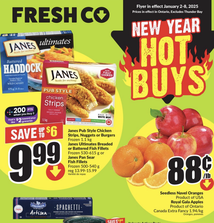 FreshCo Flyer Special Sales 27 Jan 2025 