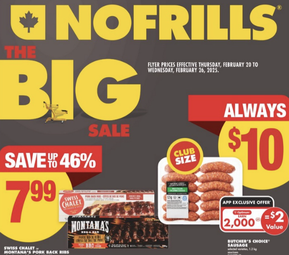No Frills Flyer Special Sales 19 Feb 2025