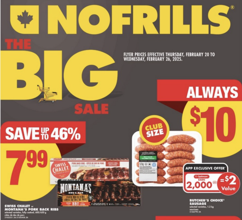 No Frills Flyer Weekly Specials 22 Feb 2025