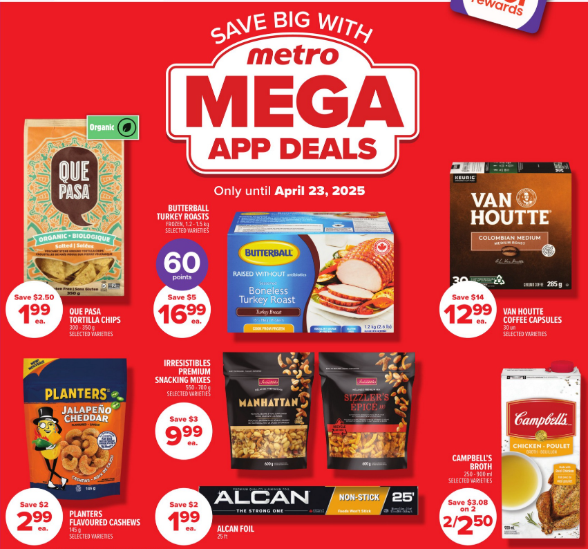 Metro Flyer Easter Deals 20 April 2025