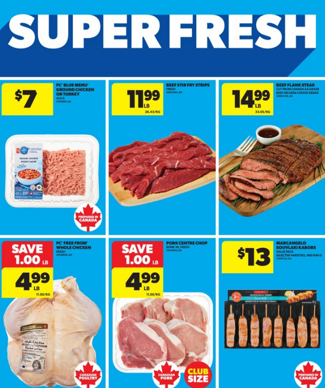 Real Canadian Superstore Flyer Weekly Deals 30 April 2025