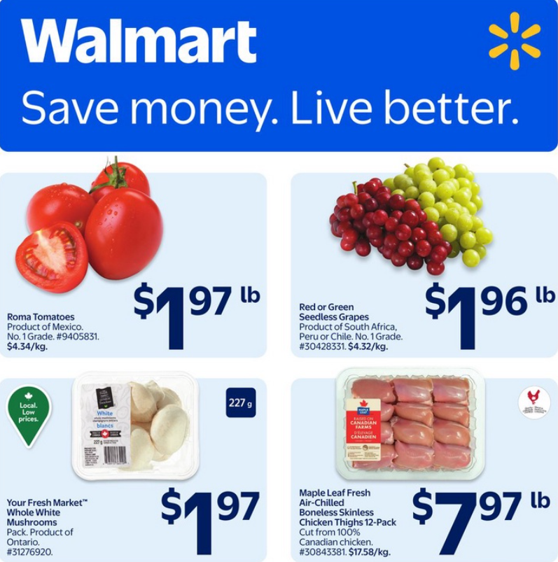 Walmart Flyer Special Deals 24 April 2025