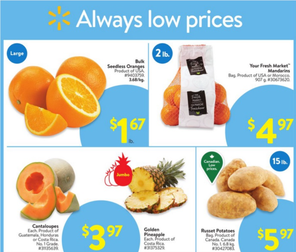 Walmart Flyer Special Offers 9 April 2025