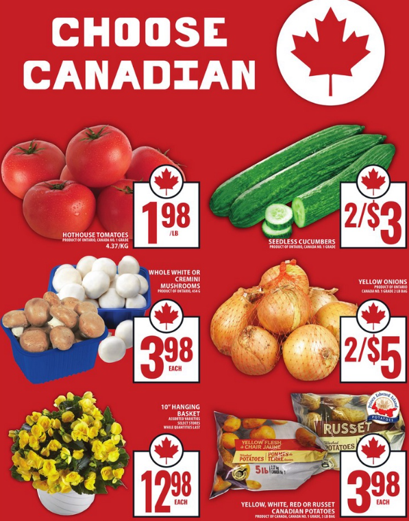 Food Basics Flyer Mother's Day Deals 11 May 2025