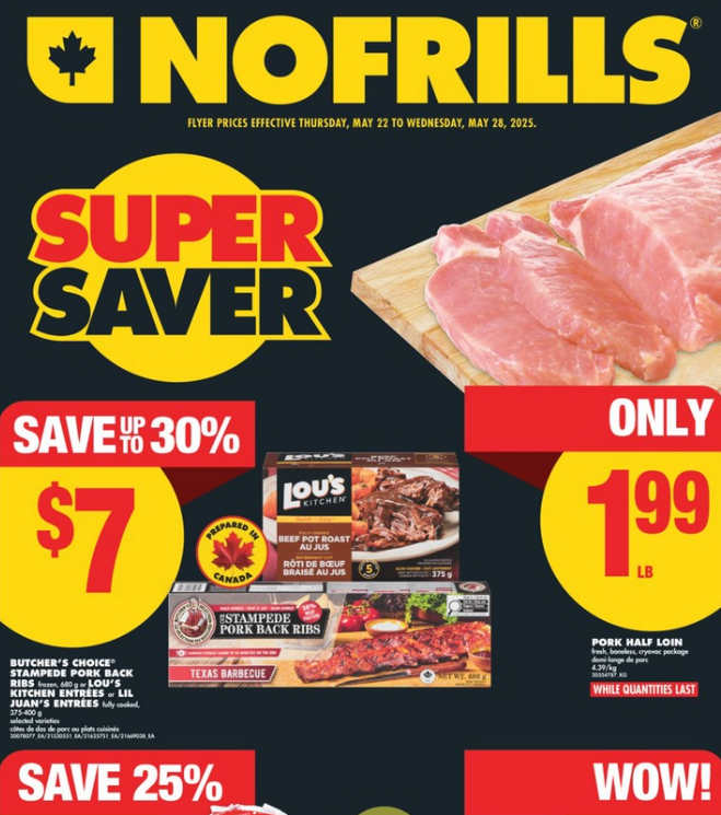 No Frills Flyer Special Offers 22 May 2025
