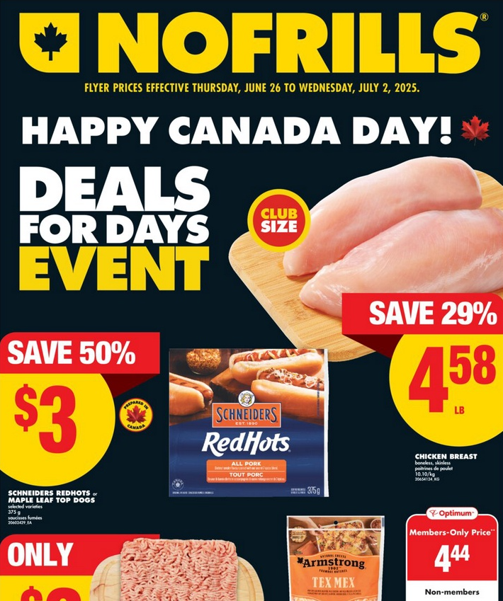 No Frills Flyer Special Offers 25 June 2025