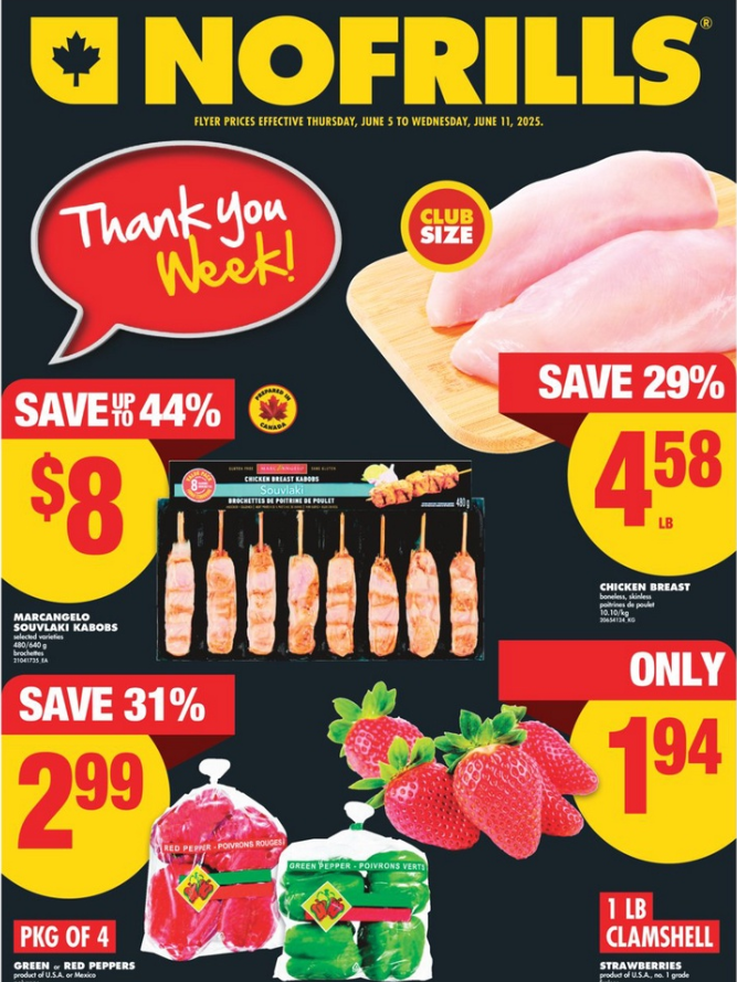 No Frills Flyer Special Offers 5 June 2025