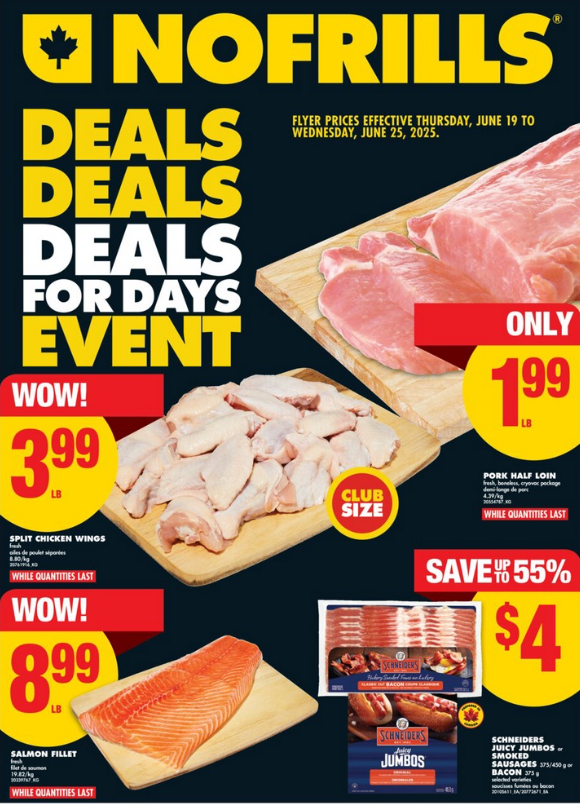 No Frills Flyer Special Sales 20 June 2025