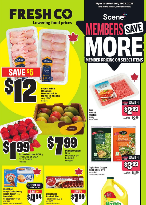 FreshCo Flyer Special Sales 20 July 2025