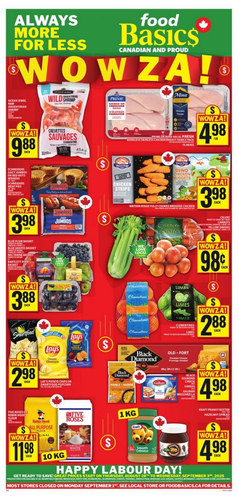 Food Basics Flyer Special Offers 30 Aug 2025