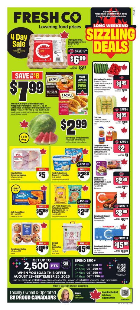 FreshCo Flyer Special Offers 31 Aug 2025
