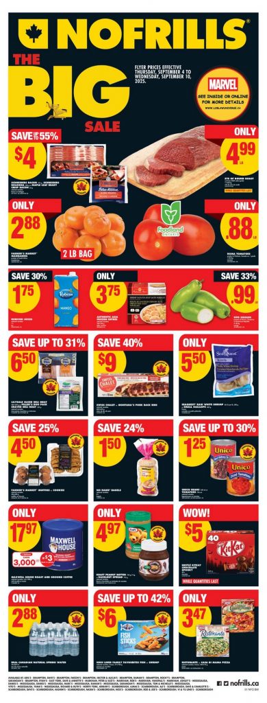 No Frills Flyer Special Deals 4 Sept 2025