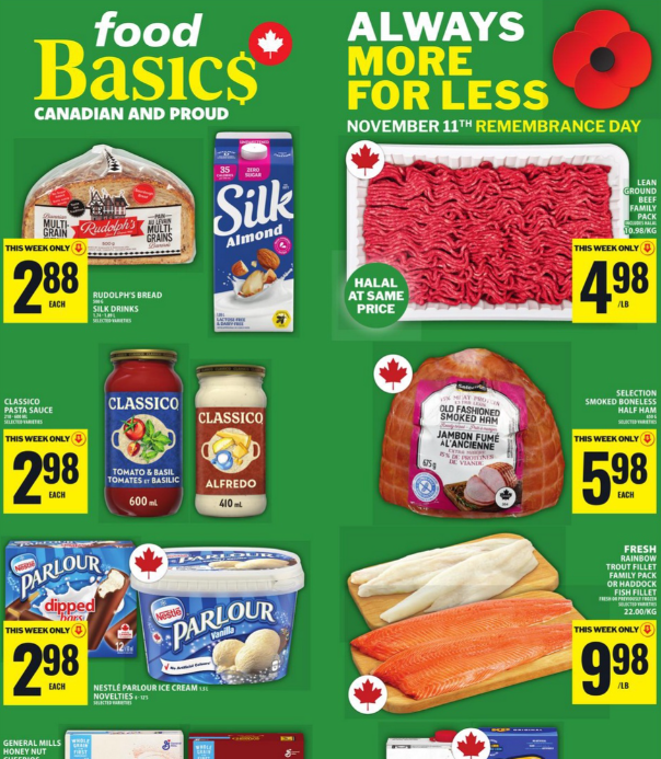 Food Basics Flyer Special Sales 6 November 2025