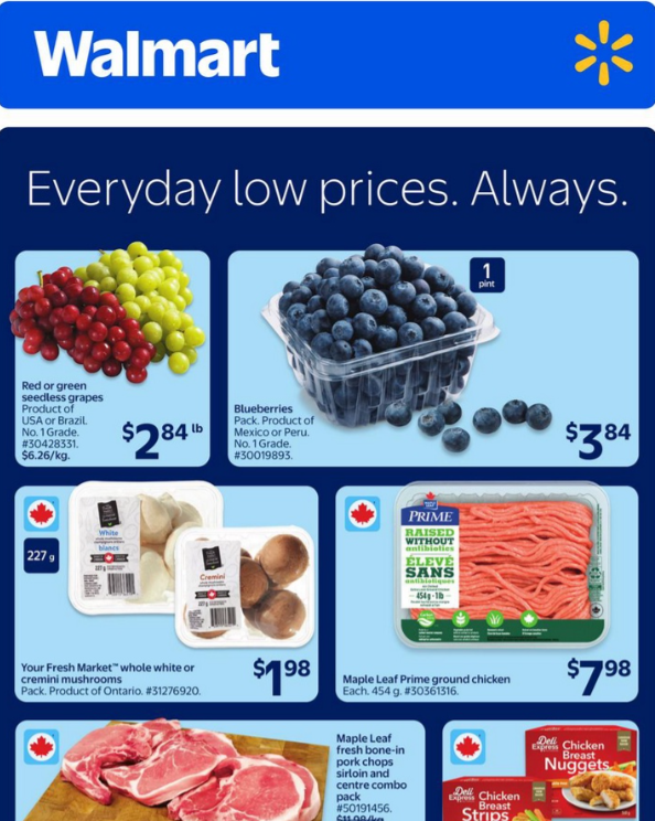 Walmart Flyer Special Coupons 7 November 2025