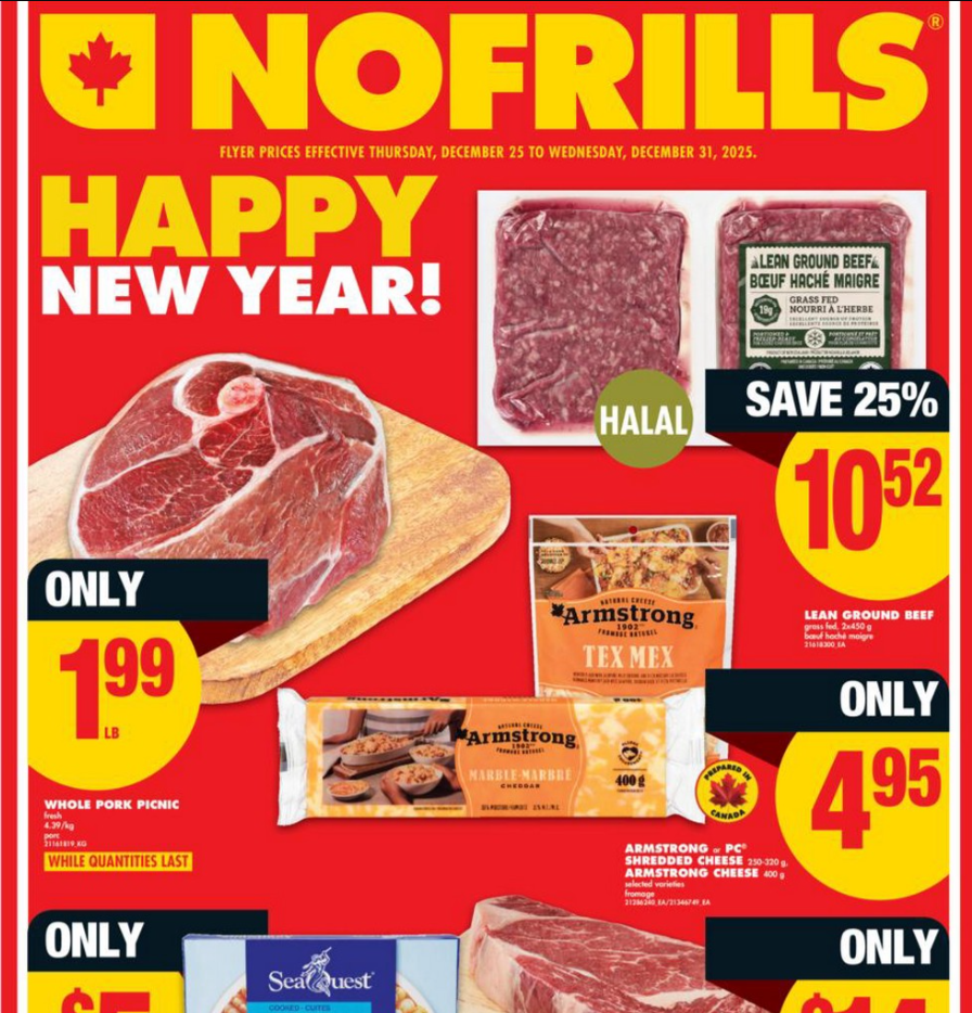 No Frills Flyer Weekly Deals 28 December 2025