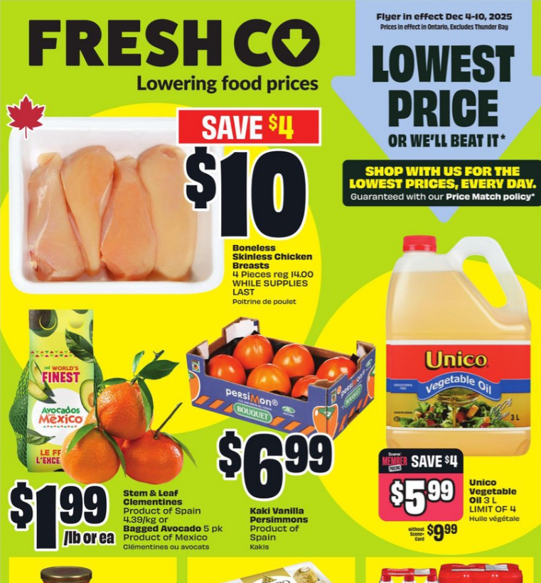 FreshCo Flyer Weekly Sales 9 December 2025