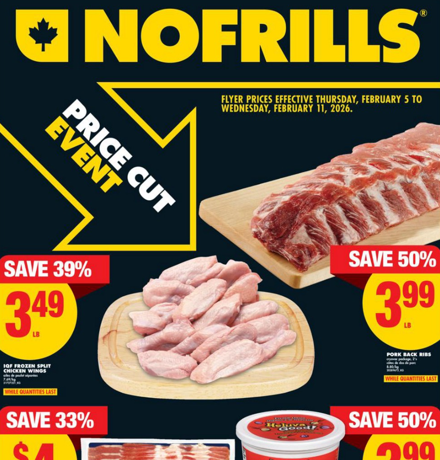 No Frills Flyer Weekly Deals 8 February 2026