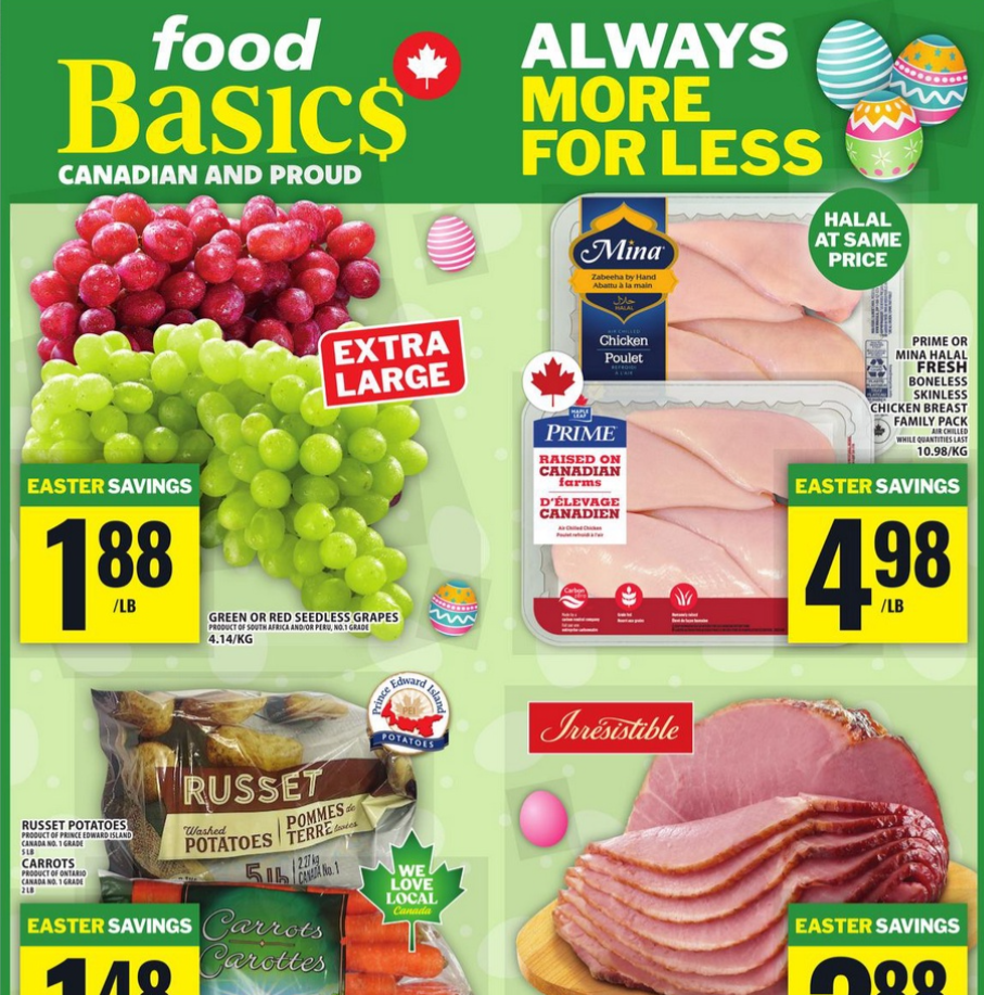 Food Basics Flyer Weekly Sales 29 March 2026