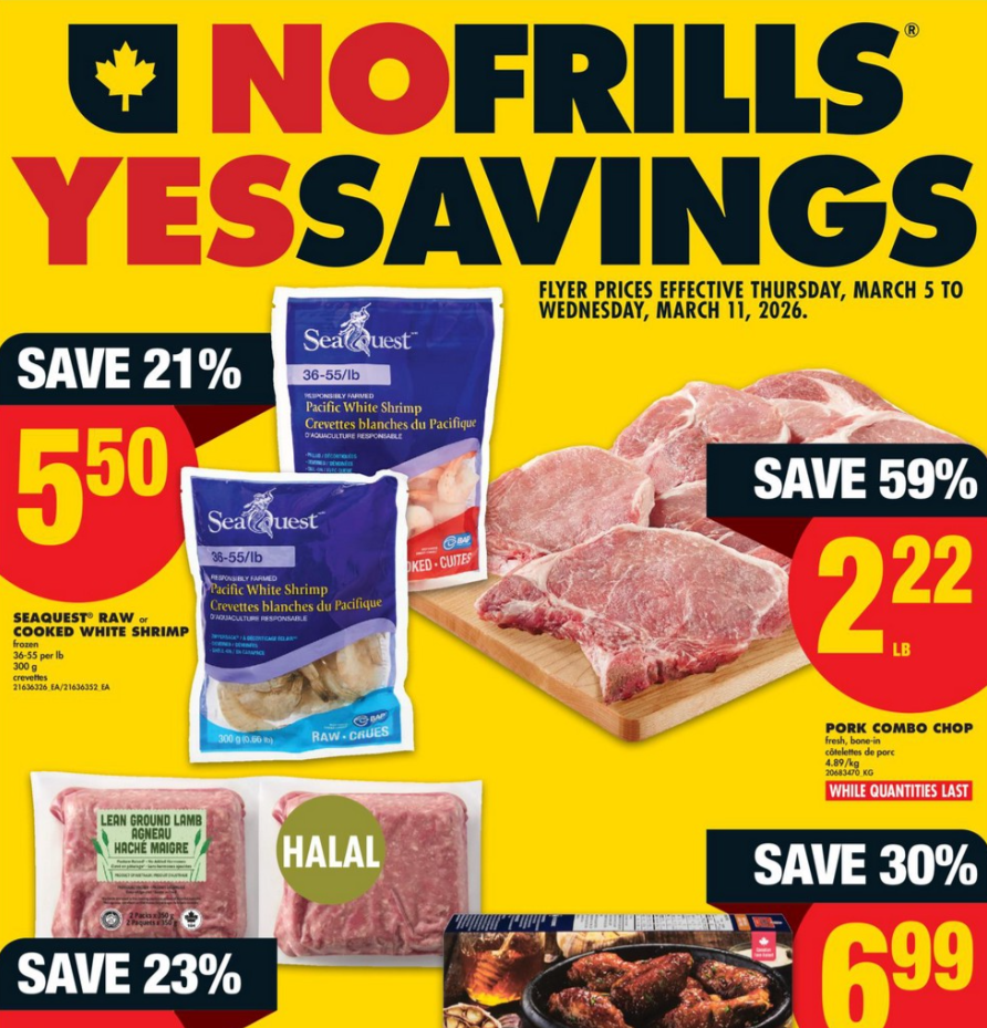 No Frills Flyer Weekly Deals 8 March 2026