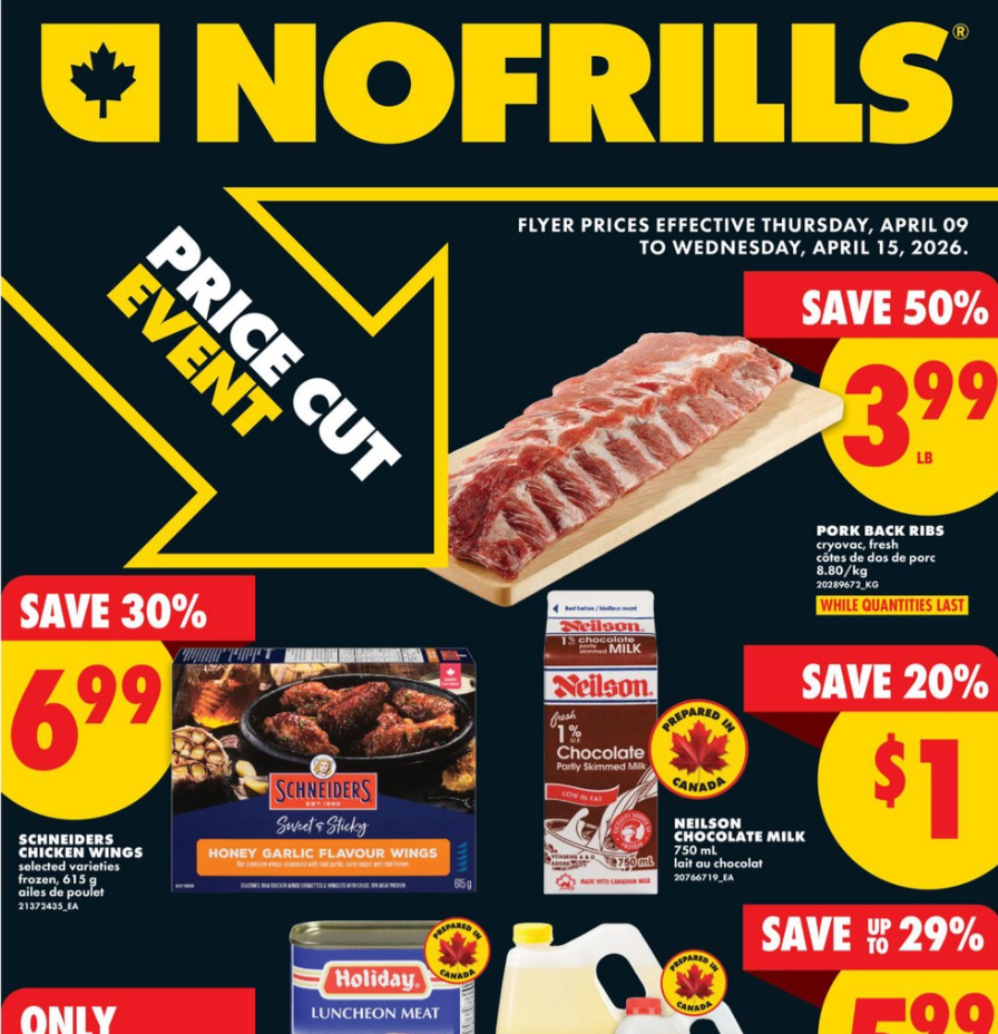 No Frills Flyer Weekly Sales 10 April 2026