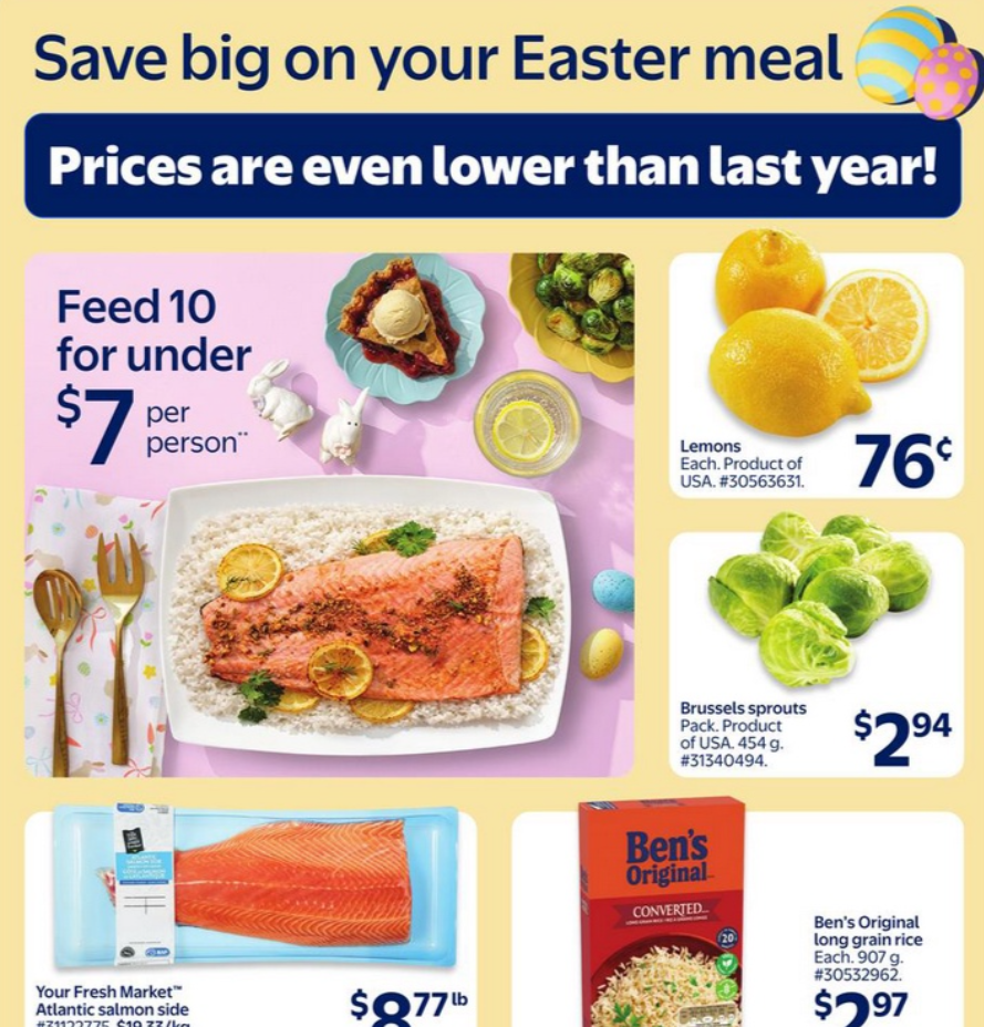 Walmart Flyer Weekly Sales 1 April 2026