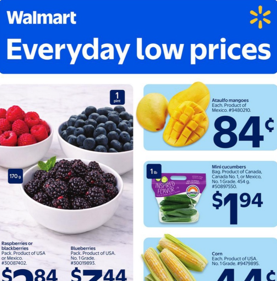 Walmart Flyer Weekly Sales 25 May 2026