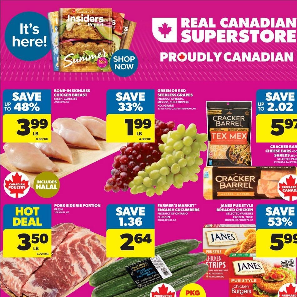 Real Canadian Superstore Flyer Weekly Coupons June 5 2026