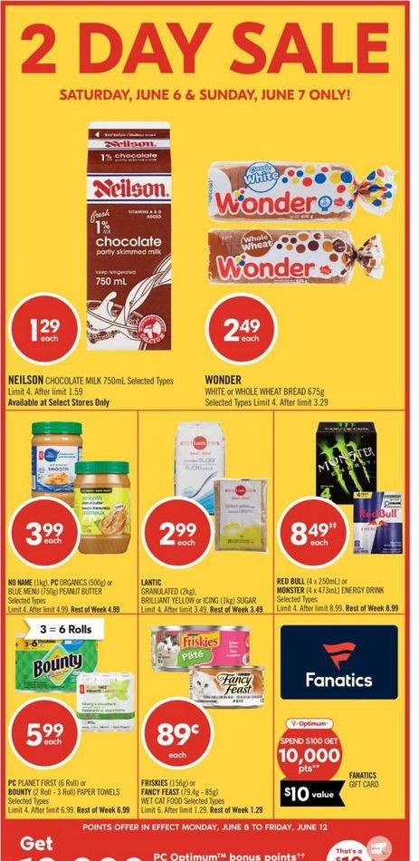 Shoppers Drug Mart Flyer 2 Day Sale June 6 2026