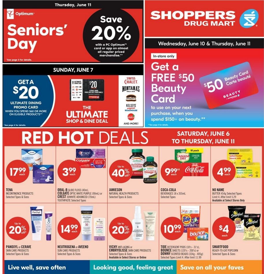 Shoppers Drug Mart Flyer Weekly Deals June 7 2026