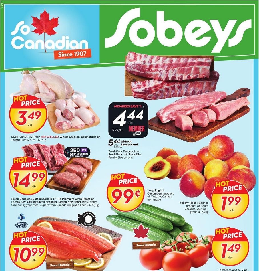 Sobeys Flyer Special Sales June 11 2026