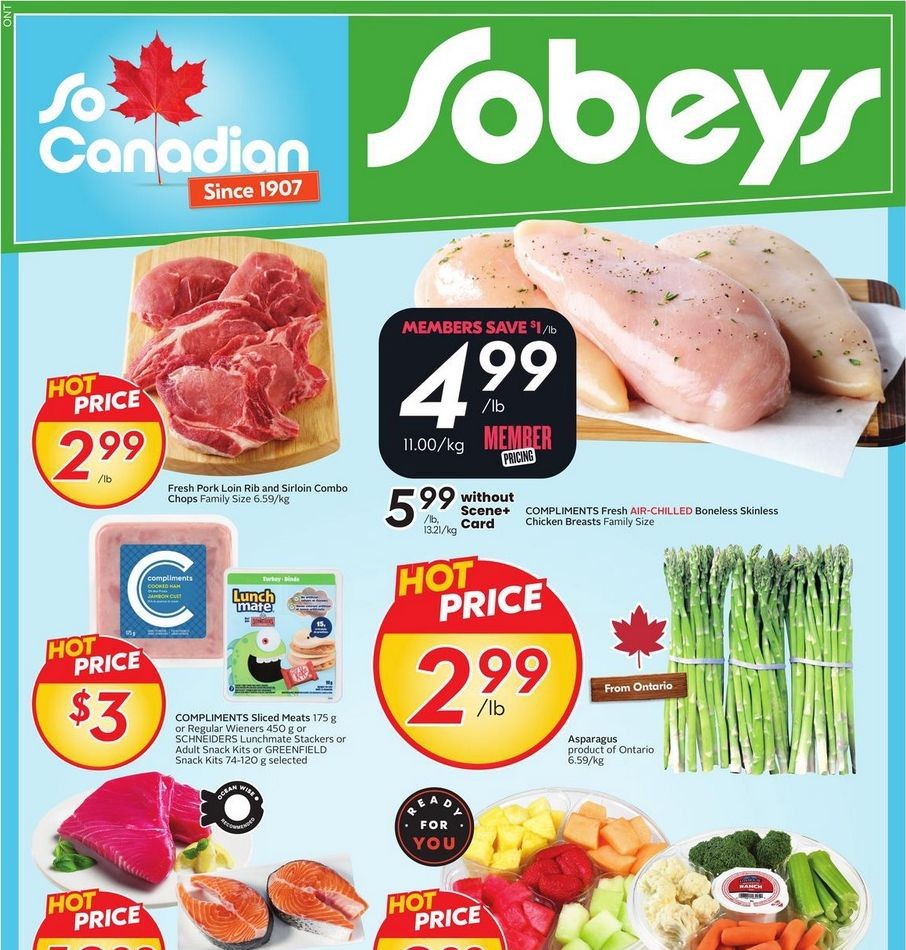 Sobeys Flyer Special Sales June 5 2026