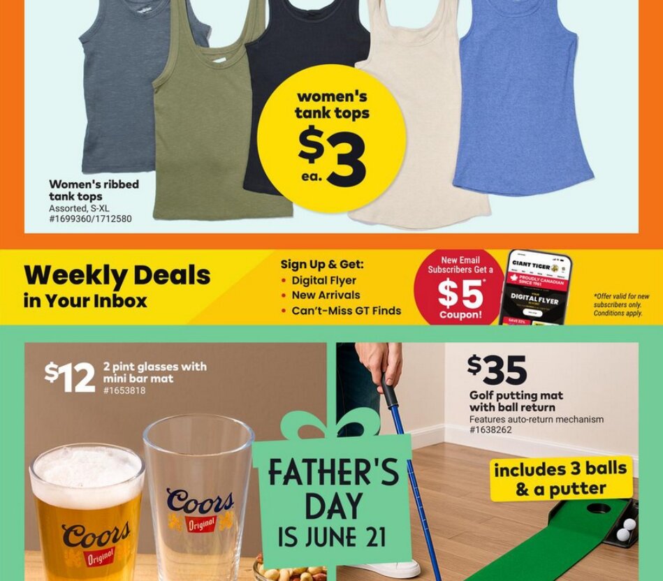 Giant Tiger Flyer July 12–18, 2026 — Weekly Coupons