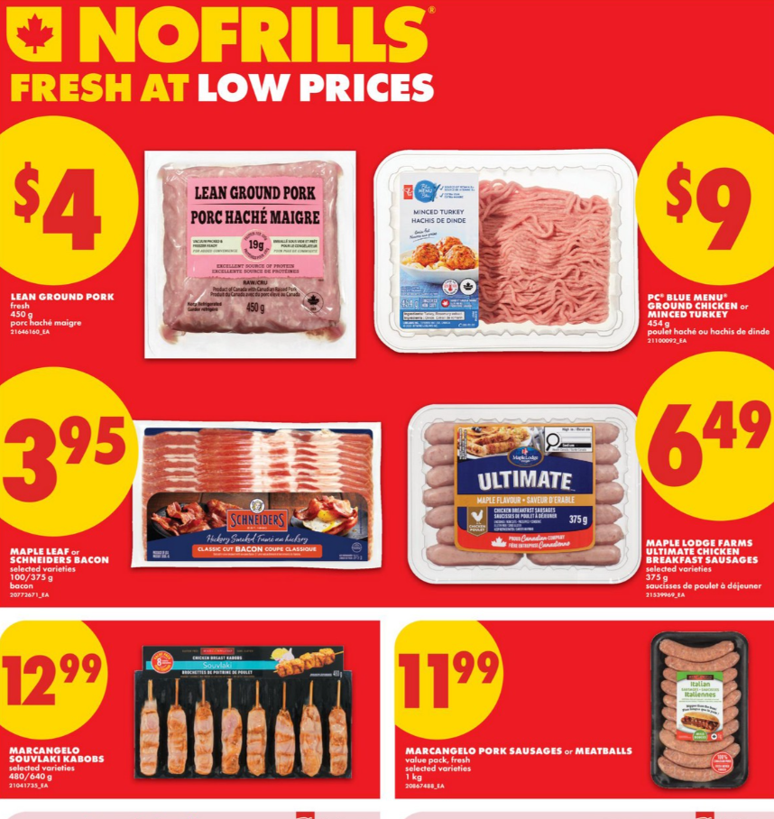 No Frills Flyer Weekly Sales 28 August 2026