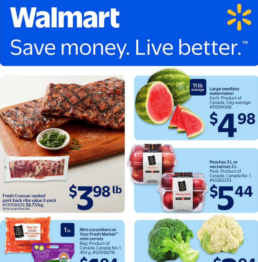 Walmart Flyer Special Sales 29 August 2026