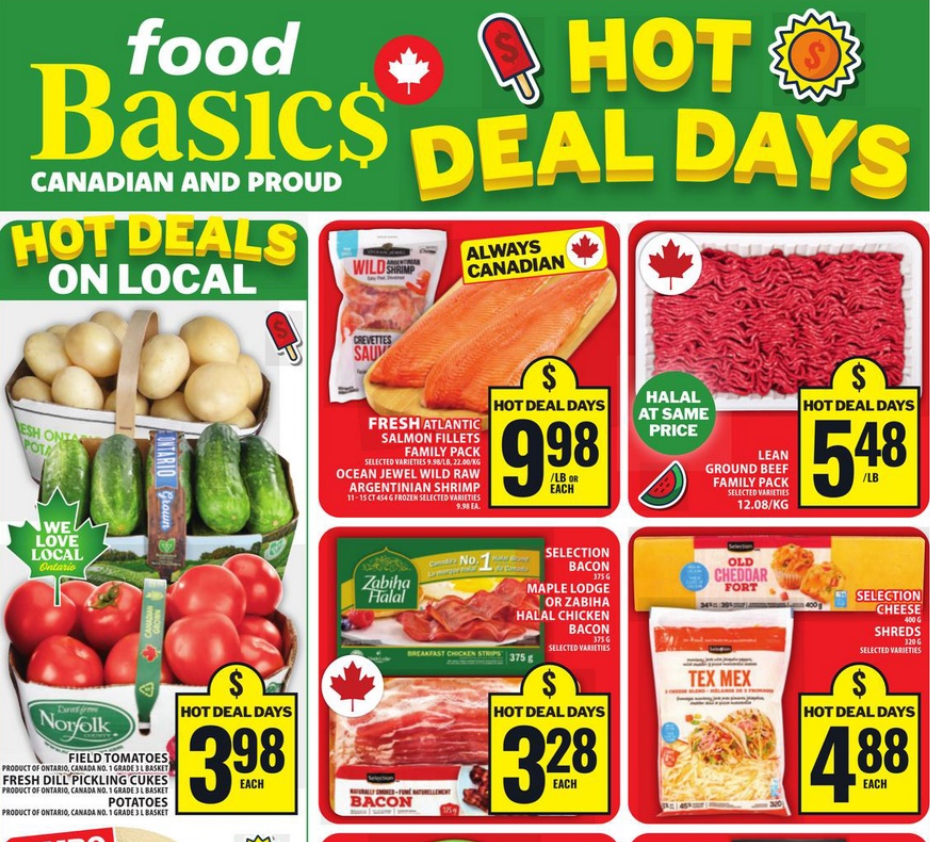 Food Basics Flyer Weekly Sales 15 August 2026