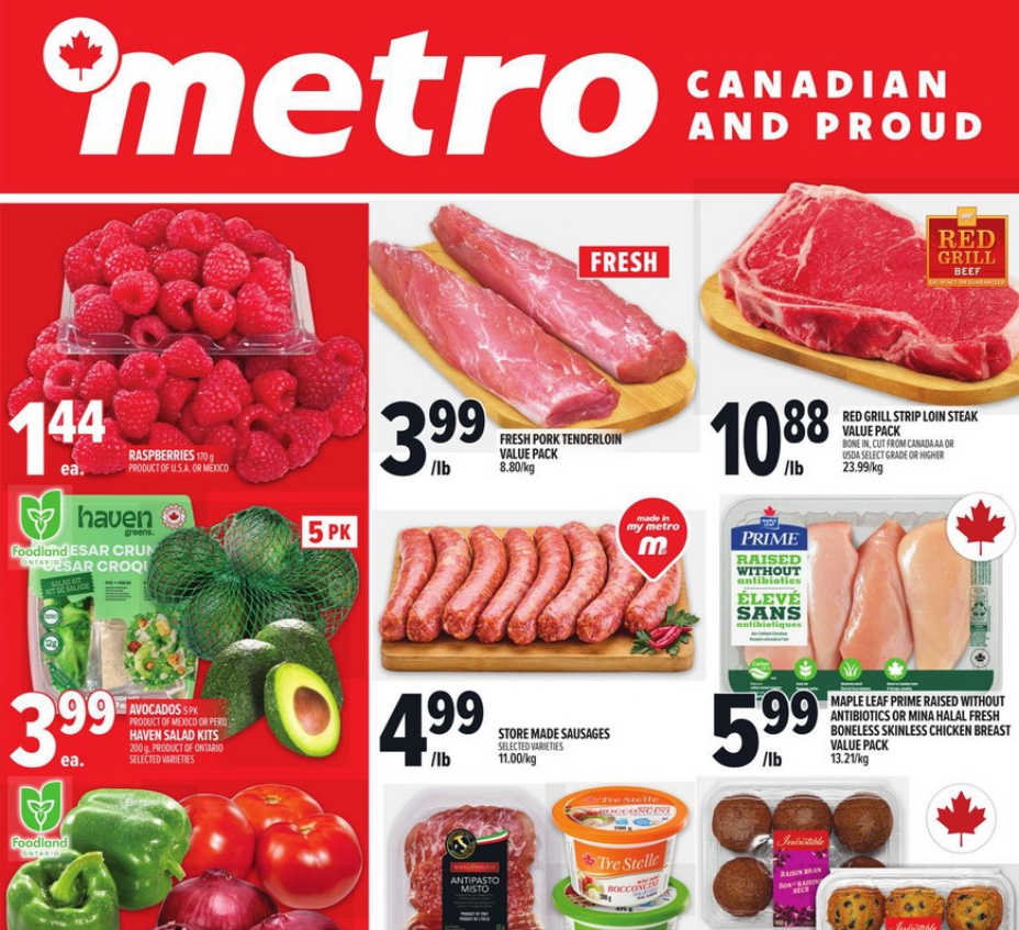 Metro Flyer Special Coupons 17 August 2026