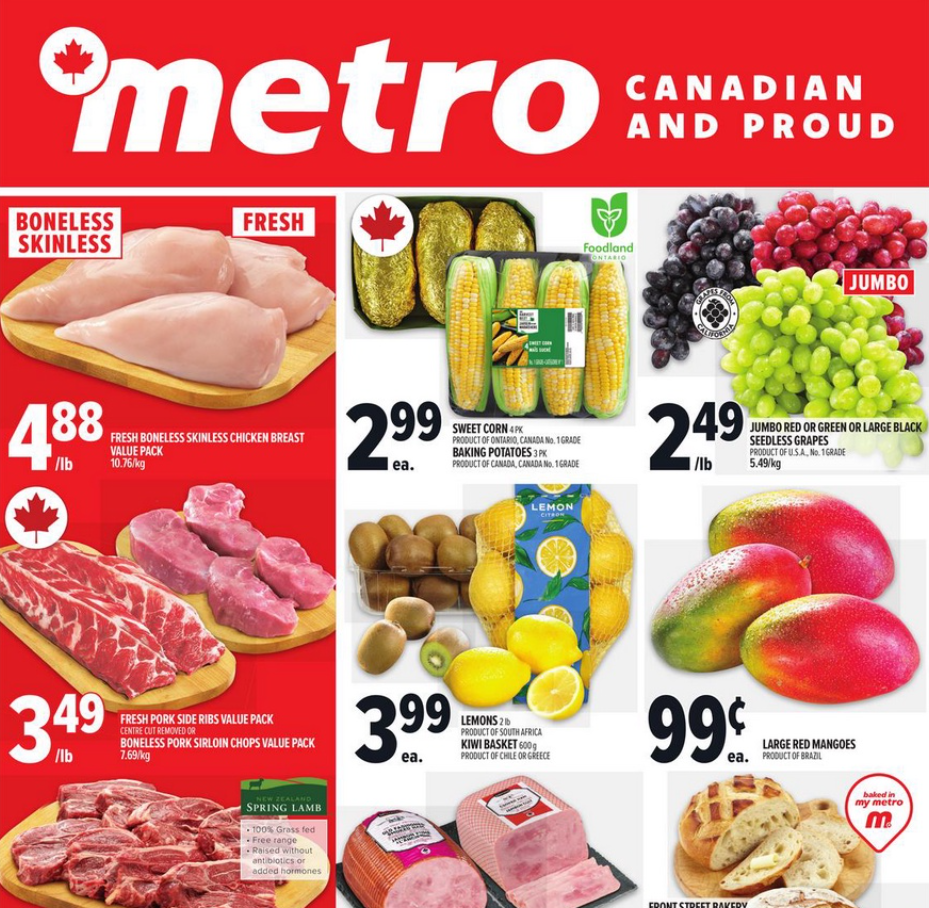 Metro Flyer Weekly Deals 22 August 2026