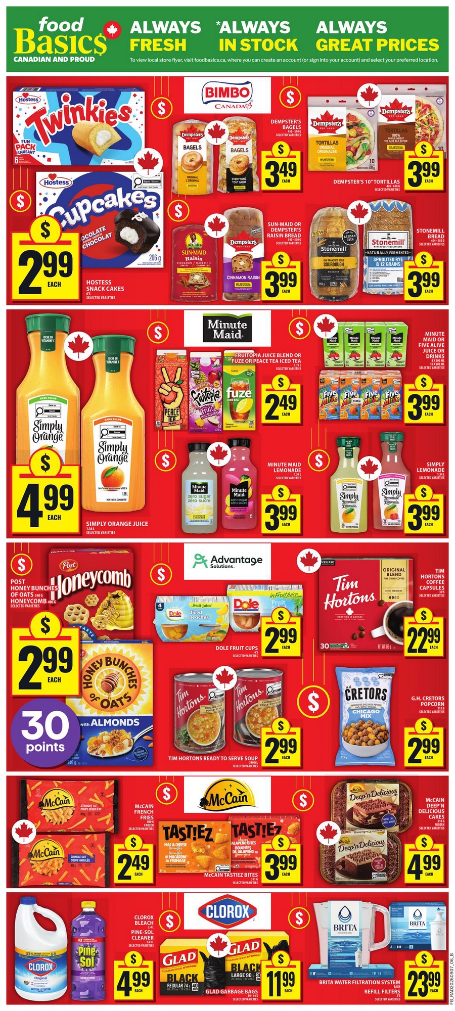 Food Basics Flyer Pantry Deals 12 September 2026
