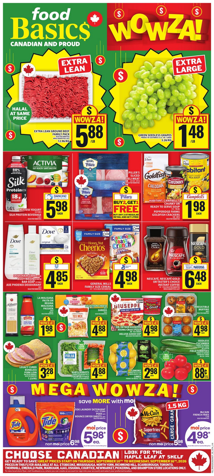 Food Basics Flyer Weekly Sales 9 September 2026