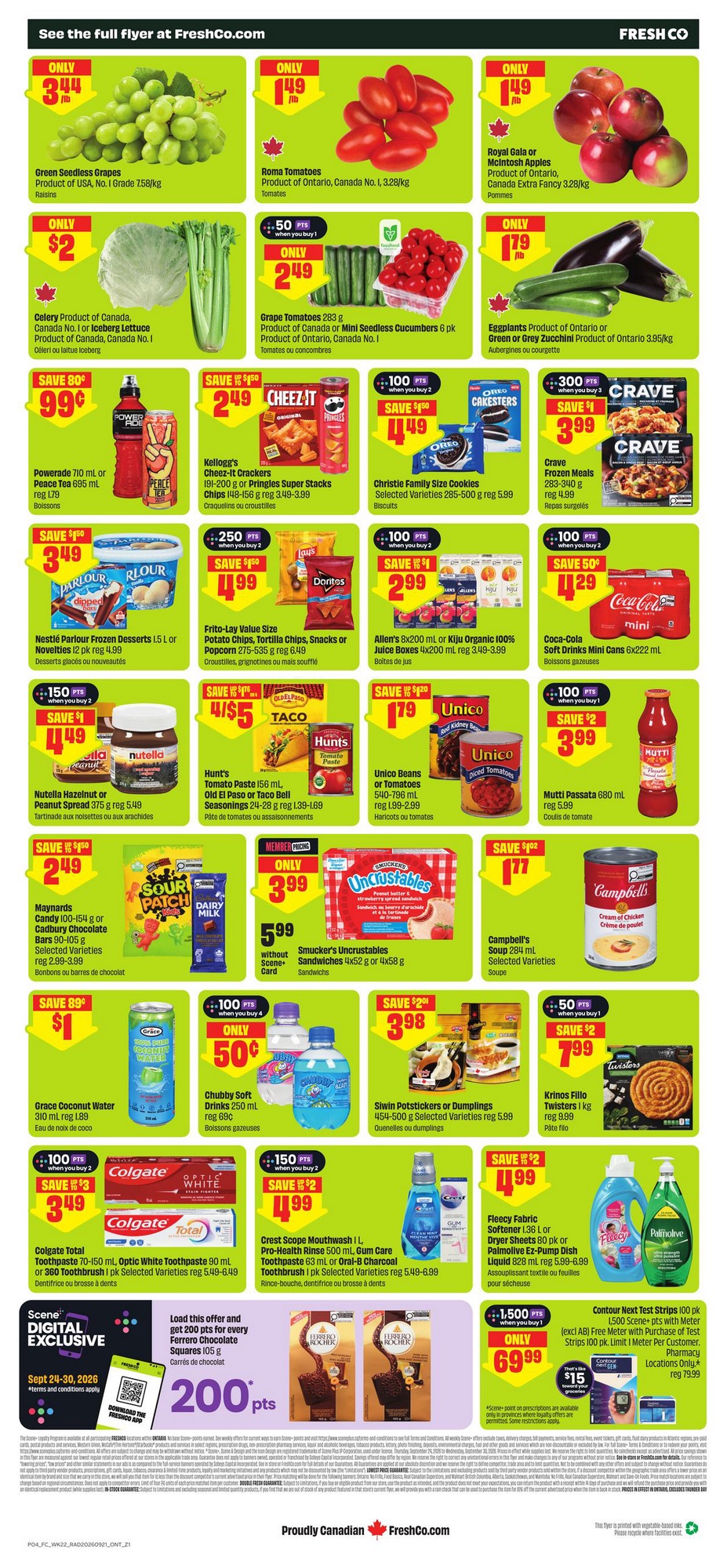 FreshCo Flyer Canadian Thanksgiving Meal Prep 29 September 2026