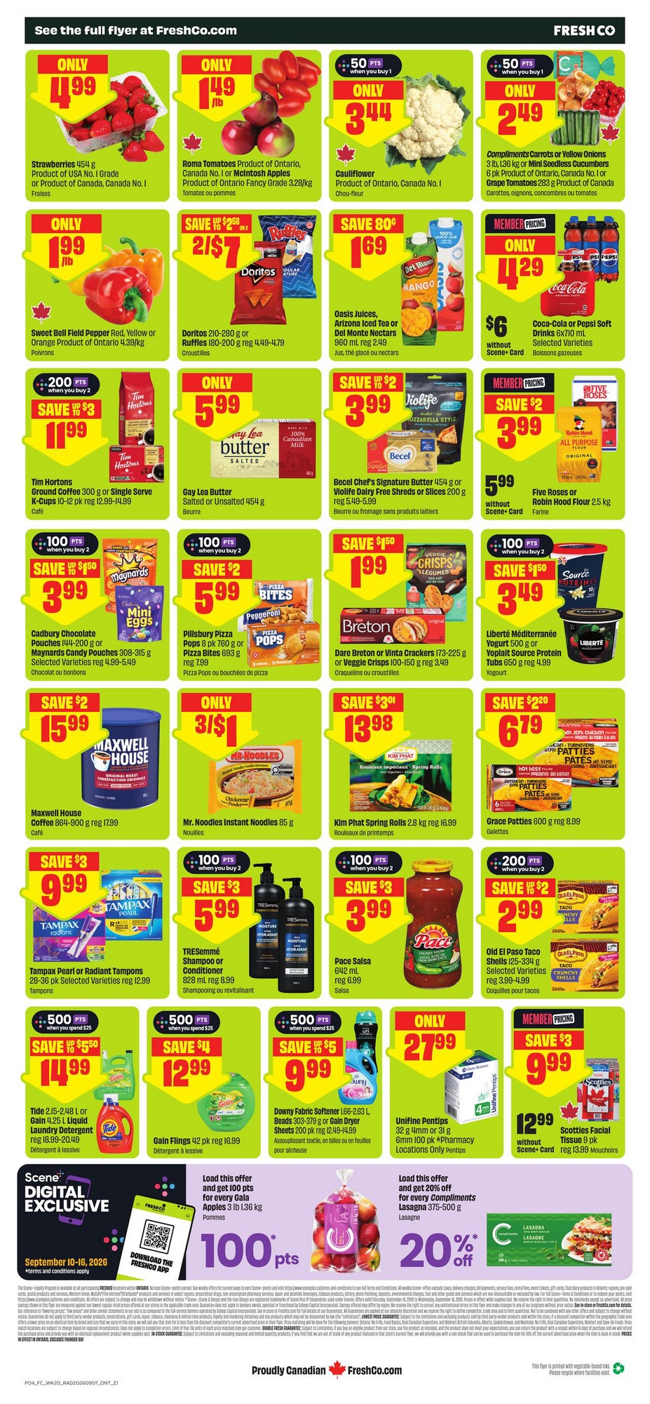 FreshCo Flyer Special Deals 14 September 2026